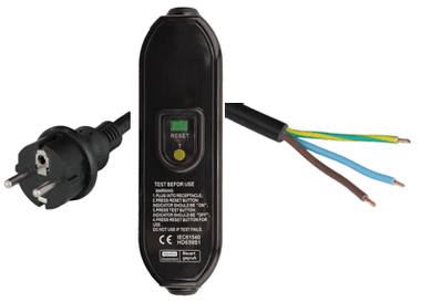 Black 2.5 meters  cord